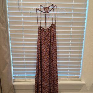 Altar'd State Boho Beaded Detail Maxi Dress